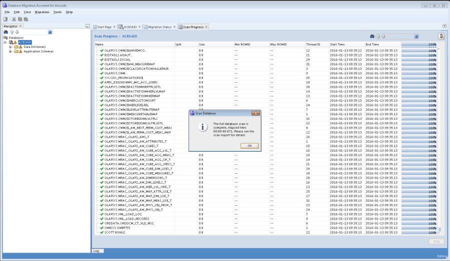 How to Migrate characterset of 12c database using Database Migration ...