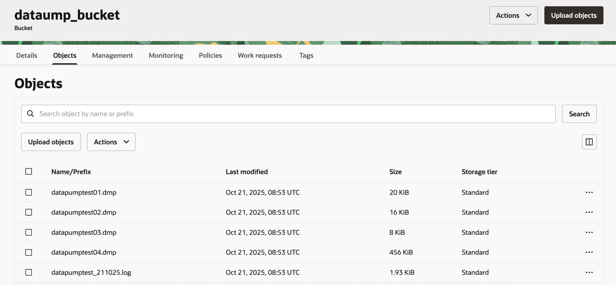 How to Use Data Pump (EXPDP) on DBCS 19c to Export Data to OCI Object ...